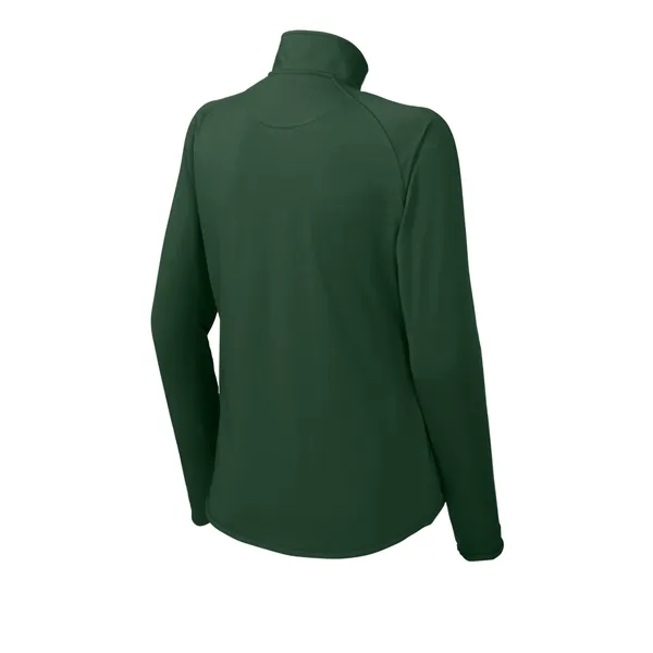 Sport-Tek Ladies Sport-Wick Stretch 1/2-Zip Pullover.... from ASI 84863 SanMar