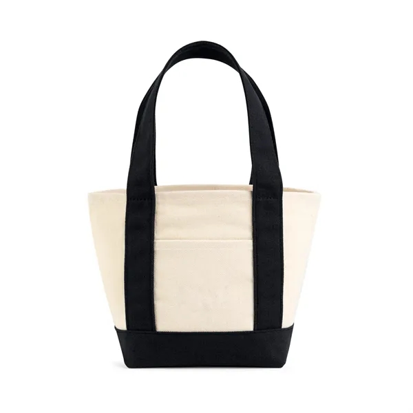 10.7" x 7" canvas tote bag with handles and exterior pockets... from ASI 56070 Gemline / Gemline®