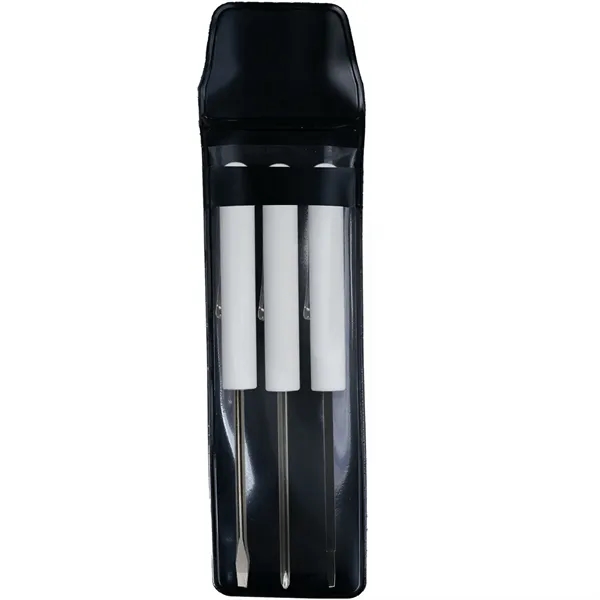 Tool set includes 1/8" flat tip, #0 Phillips head, and tech... from ASI 54040 Fey Promo / Mi Line by Fey