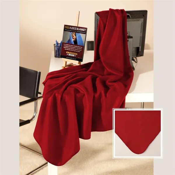 Polyester fleece blanket.... from ASI 68507 The Magnet Group / The Bag Factory®