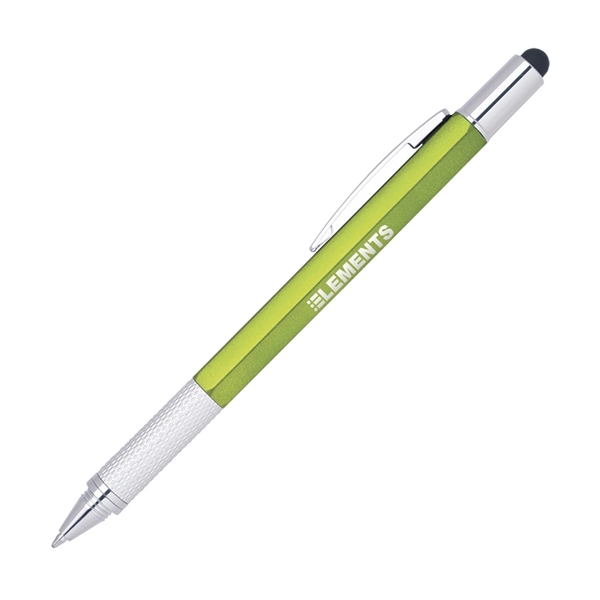 Multi-functional twist action pen with stylus, ruler, screwdriver, and level tool... from ASI 68190 Lungsal / Lungsal