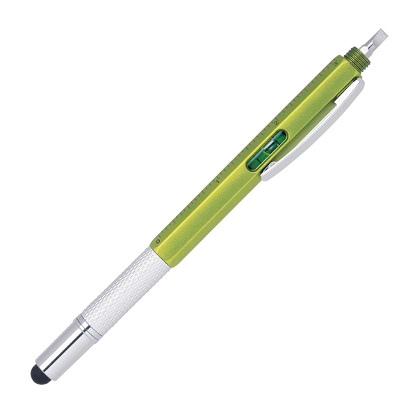 Multi-functional twist action pen with stylus, ruler, screwdriver, and level tool... from ASI 68190 Lungsal / Lungsal