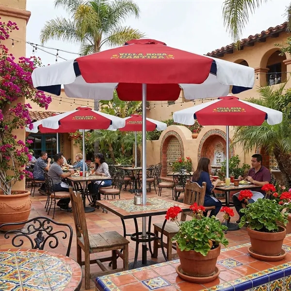 Elevate any outdoor space with this tough umbrella!... from ASI 87188 Showdown Displays