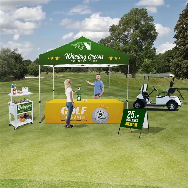 Elevate any event with a cooler that doubles as a bar.... from ASI 87188 Showdown Displays