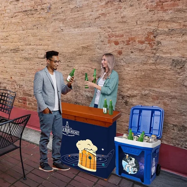 Designed to serve, built to shine. Your brand needs a bar... from ASI 87188 Showdown Displays