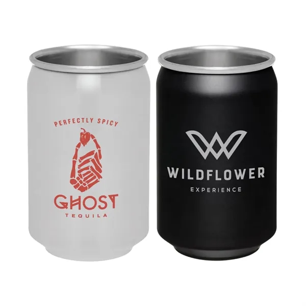 Can shaped stainless steel cup of 17 oz. capacity plus 1... from ASI 37218 Athena Promo (tm)