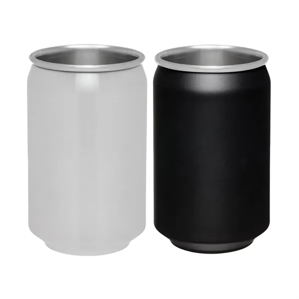 Can shaped stainless steel cup of 17 oz. capacity plus 1... from ASI 37218 Athena Promo (tm)