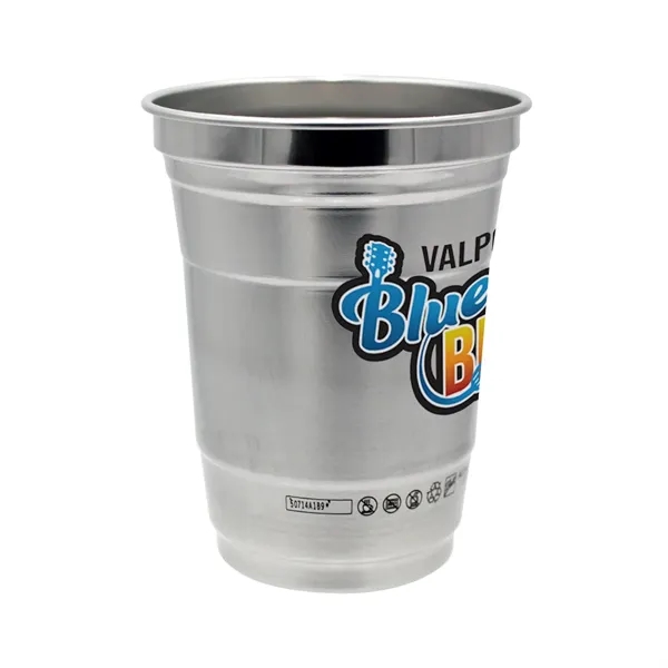 Top Cup by Ball™ 16 oz. Recycled Aluminum Cup, Full Color... from ASI 30270 Aakron Line