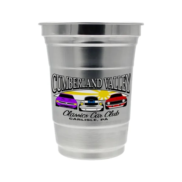 Top Cup by Ball™ 16 oz. Recycled Aluminum Cup, Full Color... from ASI 30270 Aakron Line