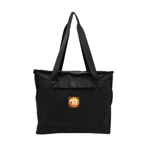 Otaria™ Tote Bag, Leather Patch - Full Color... from ASI 30270 Aakron Line