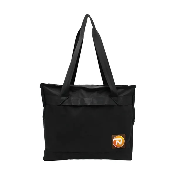 Otaria™ Tote Bag, Leather Patch - Full Color... from ASI 30270 Aakron Line