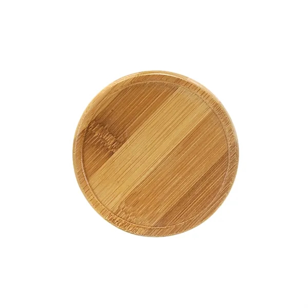 Round shaped eco-friendly beverage coaster and 1 color silkscreen imprint on... from ASI 37218 Athena Promo (tm)