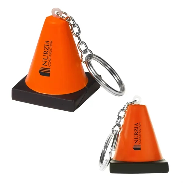 1.5" W x 1.75" H" soft and squeezable construction cone shaped... from ASI 63549 Jornik Manufacturing Corp