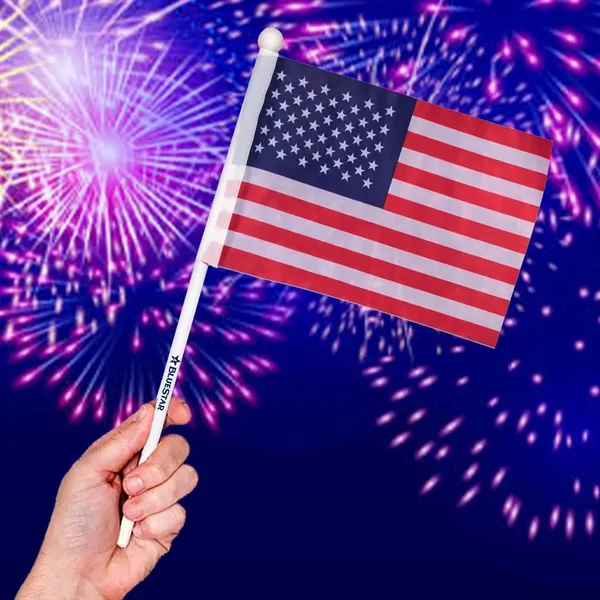Handheld USA flag.... from ASI 52710 Lincoln Line