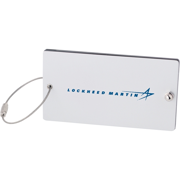 Steel Threads Acrylic Identification Tag (Gray)... from ASI 66887 PCNA