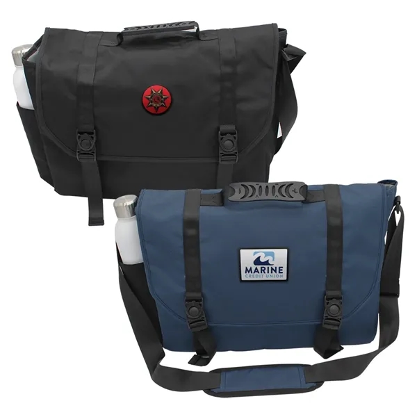 Otaria™ Messenger Bag, Patch - Full Color... from ASI 30270 Aakron Line