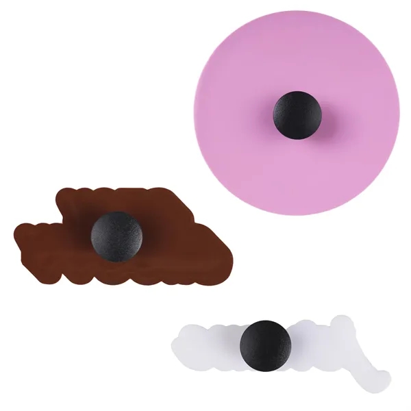 2" PVC shoe charm delivers bold custom branding on clogs and... from ASI 61966 HPG / BCG Creations HPG Gold