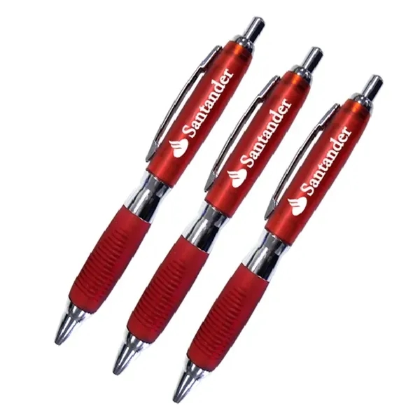 Elegant Ballpoint Pen With Comfort Grip - Ready Inventory In New... from ASI 45100 Chulani Promotional Products, Inc / Competitive Edge Innovations/Chulani