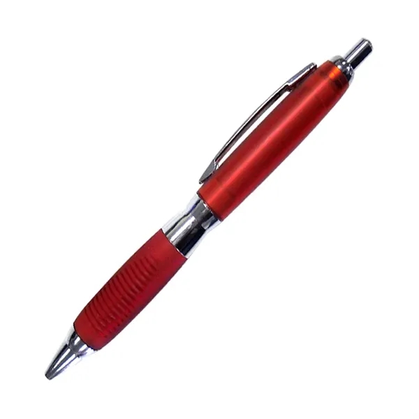 Elegant Ballpoint Pen With Comfort Grip - Ready Inventory In New... from ASI 45100 Chulani Promotional Products, Inc / Competitive Edge Innovations/Chulani