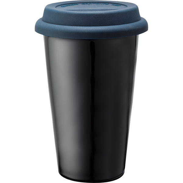 Double-Wall Ceramic Tumbler 11oz... from ASI 66887 PCNA