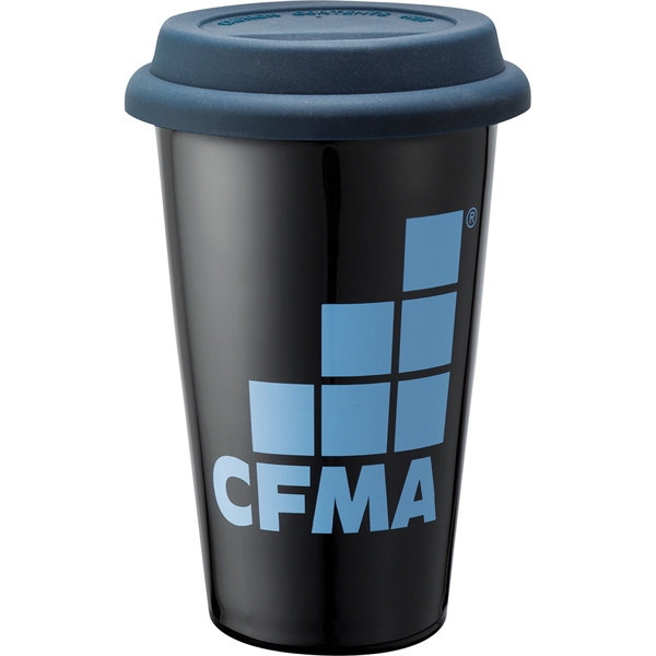 Double-Wall Ceramic Tumbler 11oz... from ASI 66887 PCNA