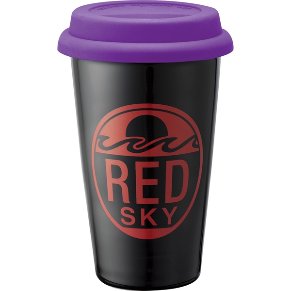 Double-Wall Ceramic Tumbler 11oz... from ASI 66887 PCNA