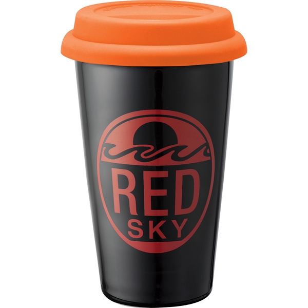 Double-Wall Ceramic Tumbler 11oz... from ASI 66887 PCNA