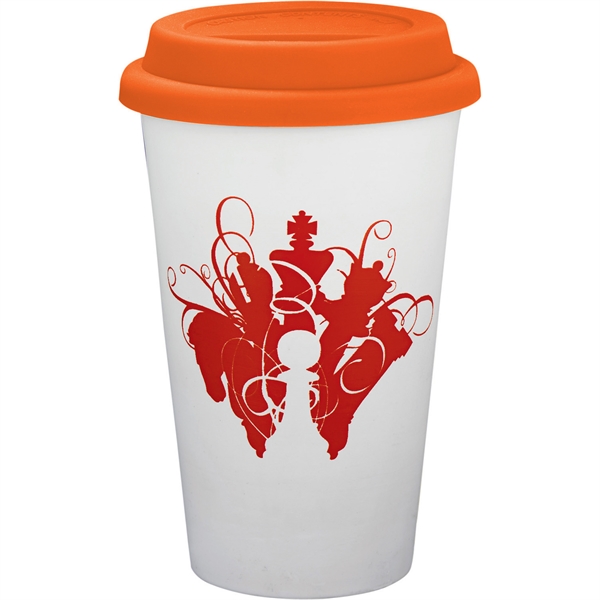 Double-Wall Ceramic Tumbler 11oz... from ASI 66887 PCNA