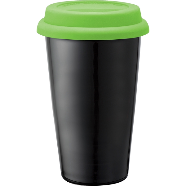 Double-Wall Ceramic Tumbler 11oz... from ASI 66887 PCNA