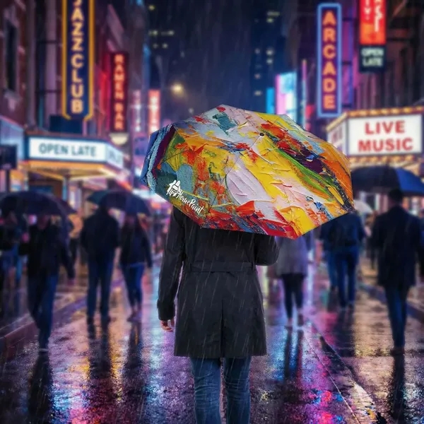 This full bleed dye sublimated umbrella is the perfect everyday companion,... from ASI 87188 Showdown Displays