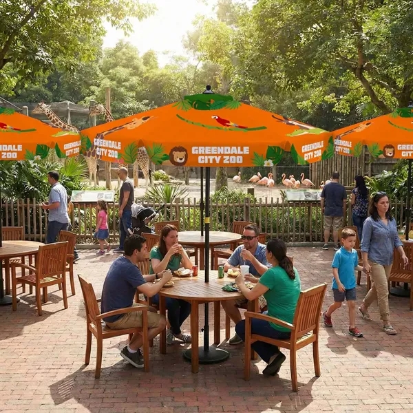 Built to brave the elements, this market umbrella brings lasting comfort... from ASI 87188 Showdown Displays