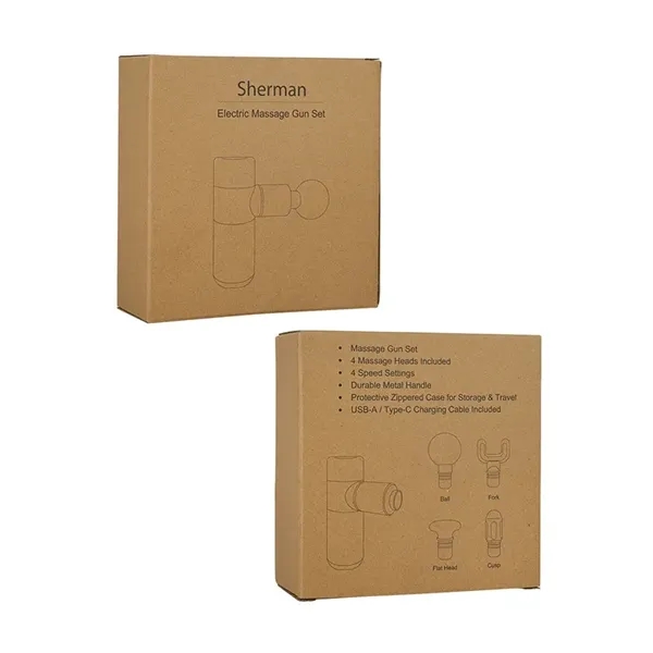 Sherman Massage Gun Set... from ASI 67866 Logomark/Valumark