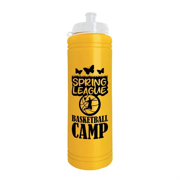 Garyline® Slim Line Bottle with Tethered Push-Pull Lid - ...... from ASI 40480 Koozie Group