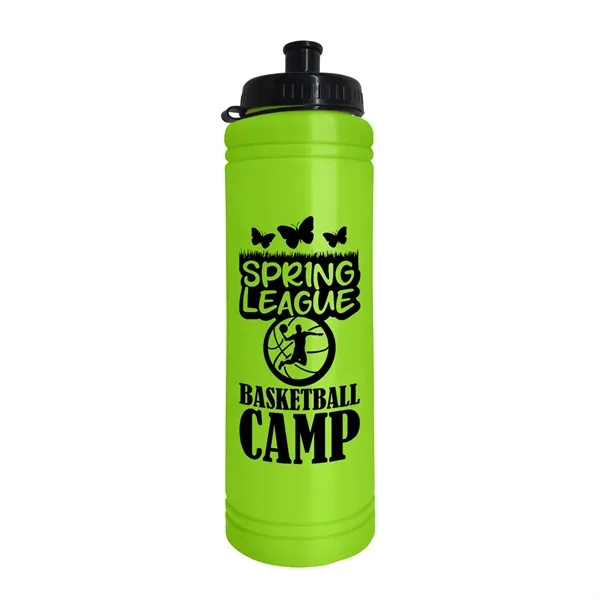 Garyline® Slim Line Bottle with Tethered Push-Pull Lid - ...... from ASI 40480 Koozie Group