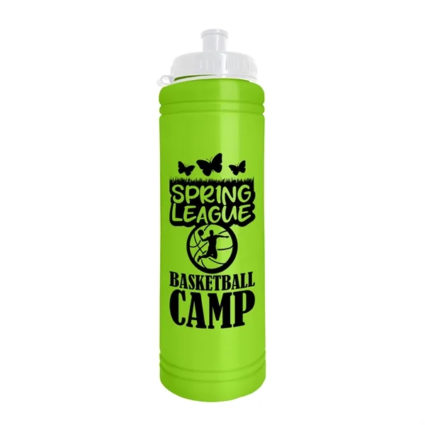 Garyline® Slim Line Bottle with Tethered Push-Pull Lid - ...... from ASI 40480 Koozie Group