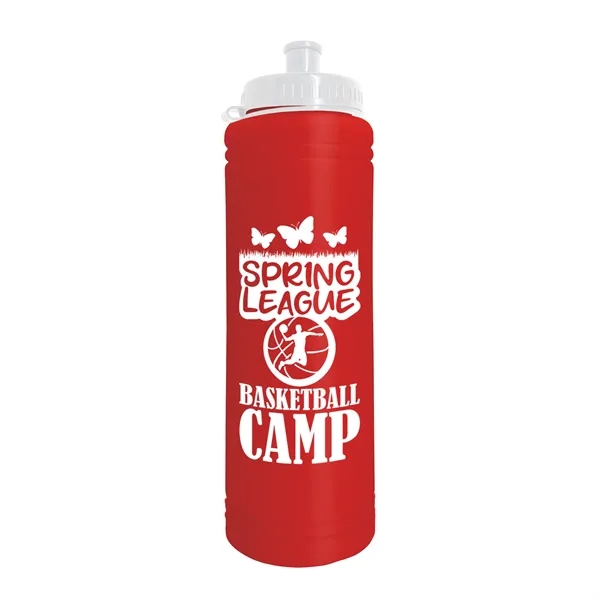 Garyline® Slim Line Bottle with Tethered Push-Pull Lid - ...... from ASI 40480 Koozie Group