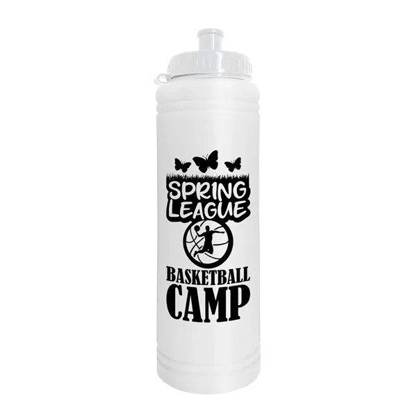 Garyline® Slim Line Bottle with Tethered Push-Pull Lid - ...... from ASI 40480 Koozie Group
