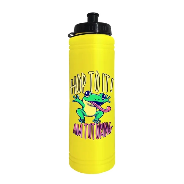 Garyline® Slim Line Bottle with Tethered Push-Pull Lid - ...... from ASI 40480 Koozie Group