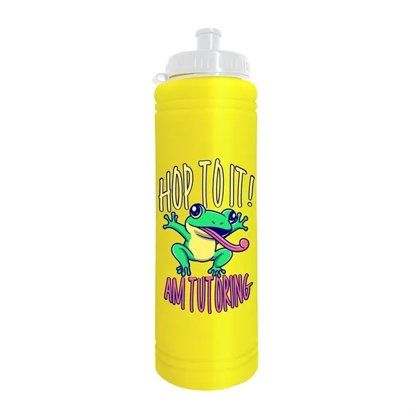 Garyline® Slim Line Bottle with Tethered Push-Pull Lid - ...... from ASI 40480 Koozie Group