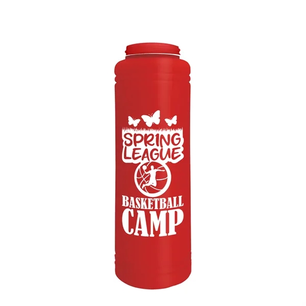 Garyline® Slim Line Bottle with Tethered Push-Pull Lid - ...... from ASI 40480 Koozie Group
