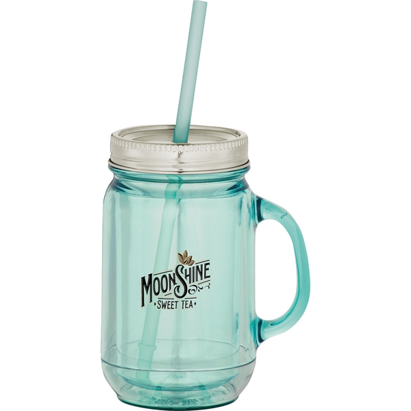 Vintage Double-Wall Mason Jar 20oz... from ASI 66887 PCNA