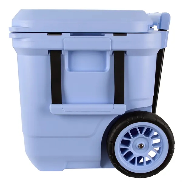 Coleman® Pro Series 55-Quart Wheeled Hard Cooler... from ASI 40480 Koozie Group