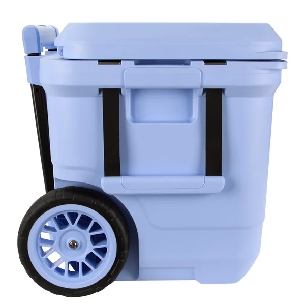 Coleman® Pro Series 55-Quart Wheeled Hard Cooler... from ASI 40480 Koozie Group