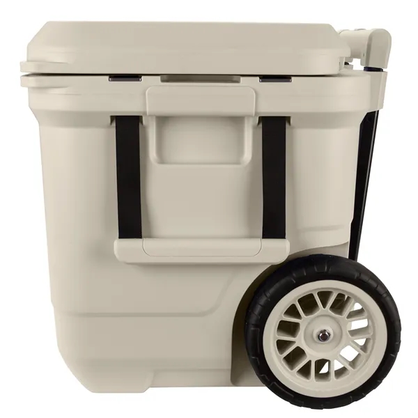 Coleman® Pro Series 55-Quart Wheeled Hard Cooler... from ASI 40480 Koozie Group