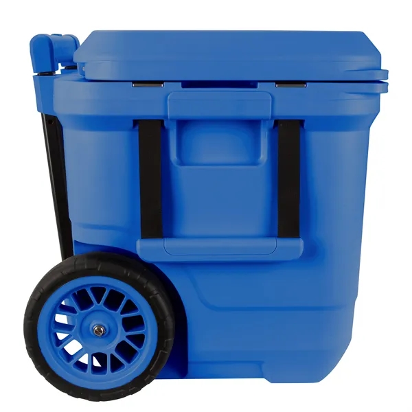 Coleman® Pro Series 55-Quart Wheeled Hard Cooler... from ASI 40480 Koozie Group