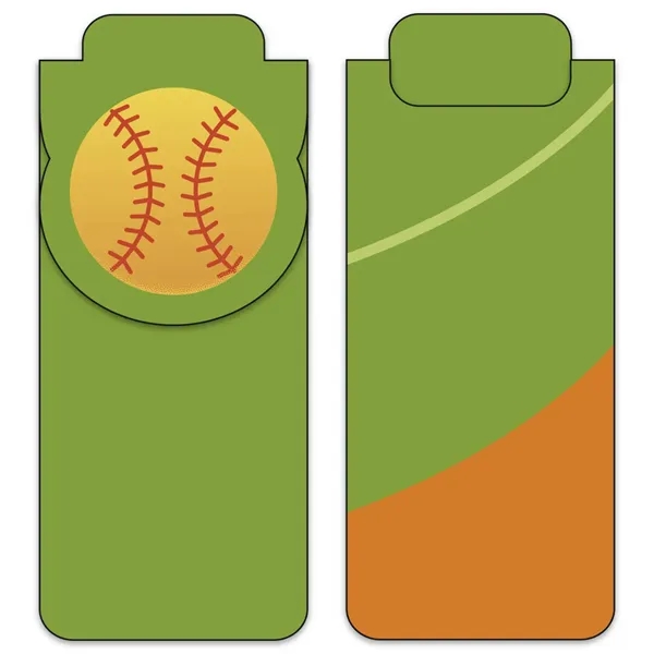 Good Value™ Sports Magnetic Bookmark... from ASI 40480 Koozie Group