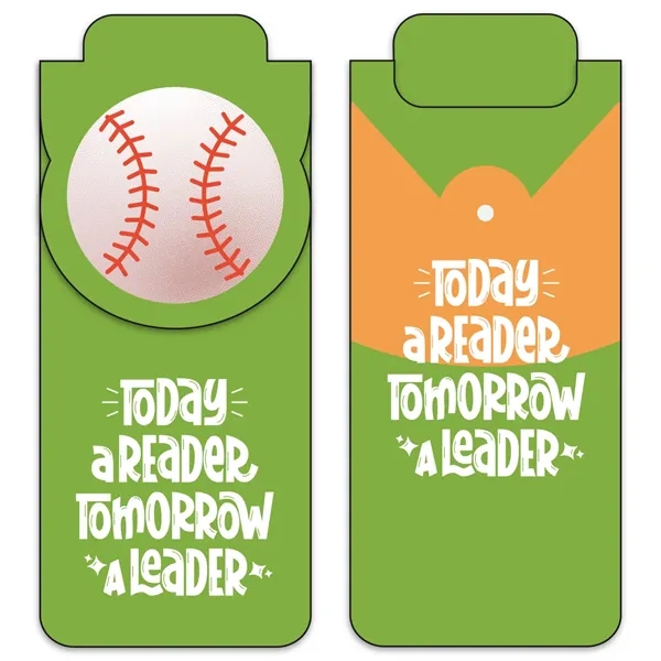 Good Value™ Sports Magnetic Bookmark... from ASI 40480 Koozie Group