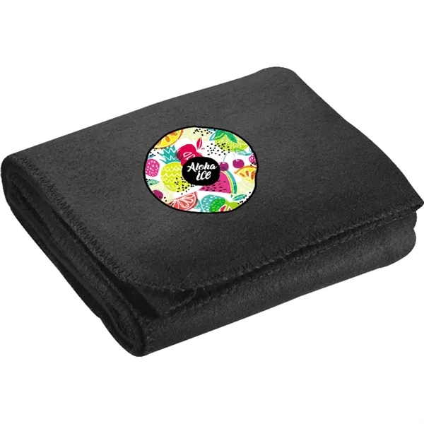 50" x 60" blanket made of 100% polyester anti-piling fleece with... from ASI 66887 PCNA / Leeds