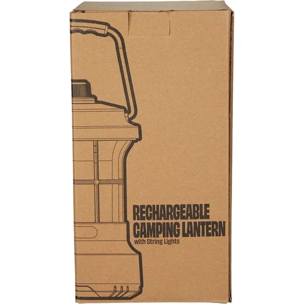 Rechargeable Camping Lantern with String Lights... from ASI 66887 PCNA / Leeds