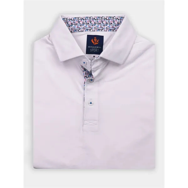 Short sleeve solid baby pique features a three-button placket with golf... from ASI 38120 Ball Pro / Diversified Quality Kitchenware / Branded Apparel Designs